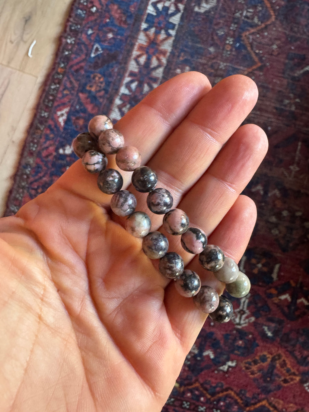 💗 Rhodoniet armband 💗