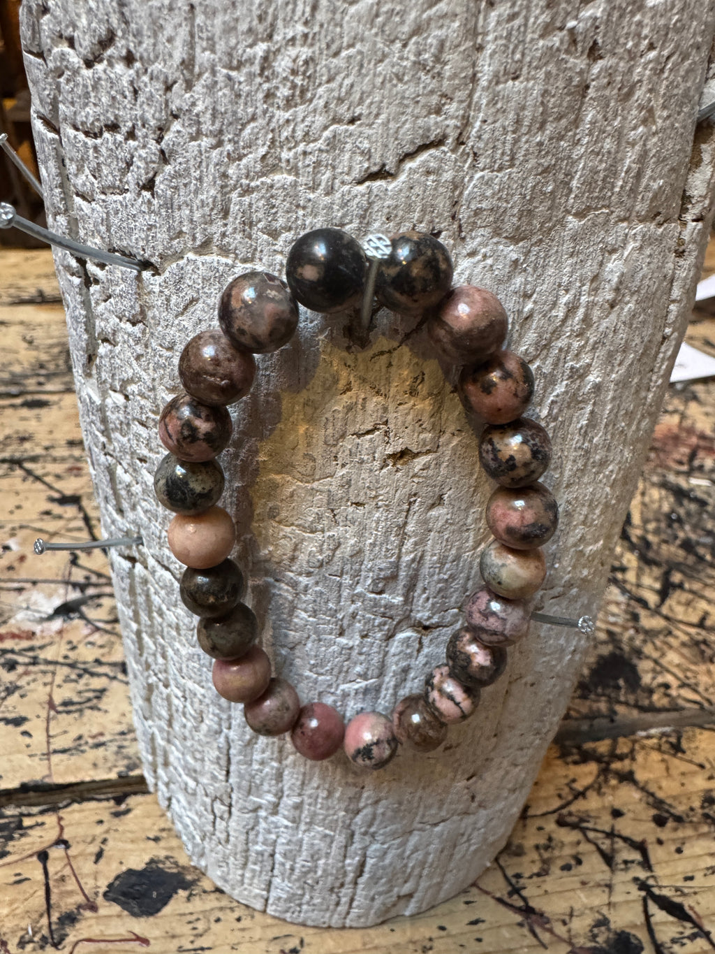 💗 Rhodoniet armband 💗