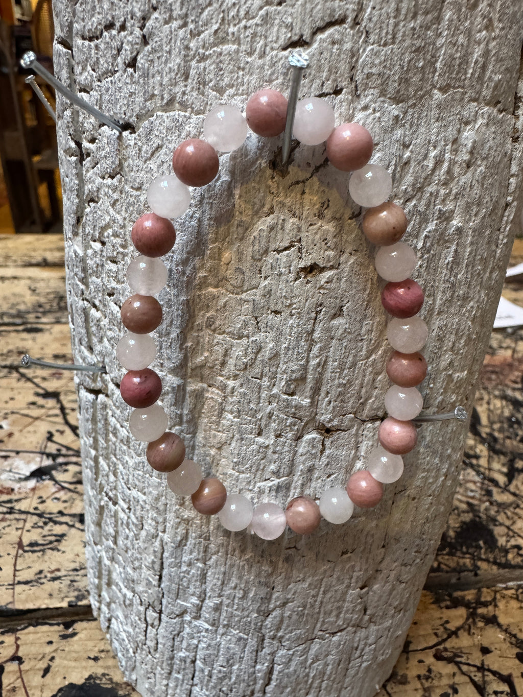 💗 Rozenkwarts & Tuliet armband 💗