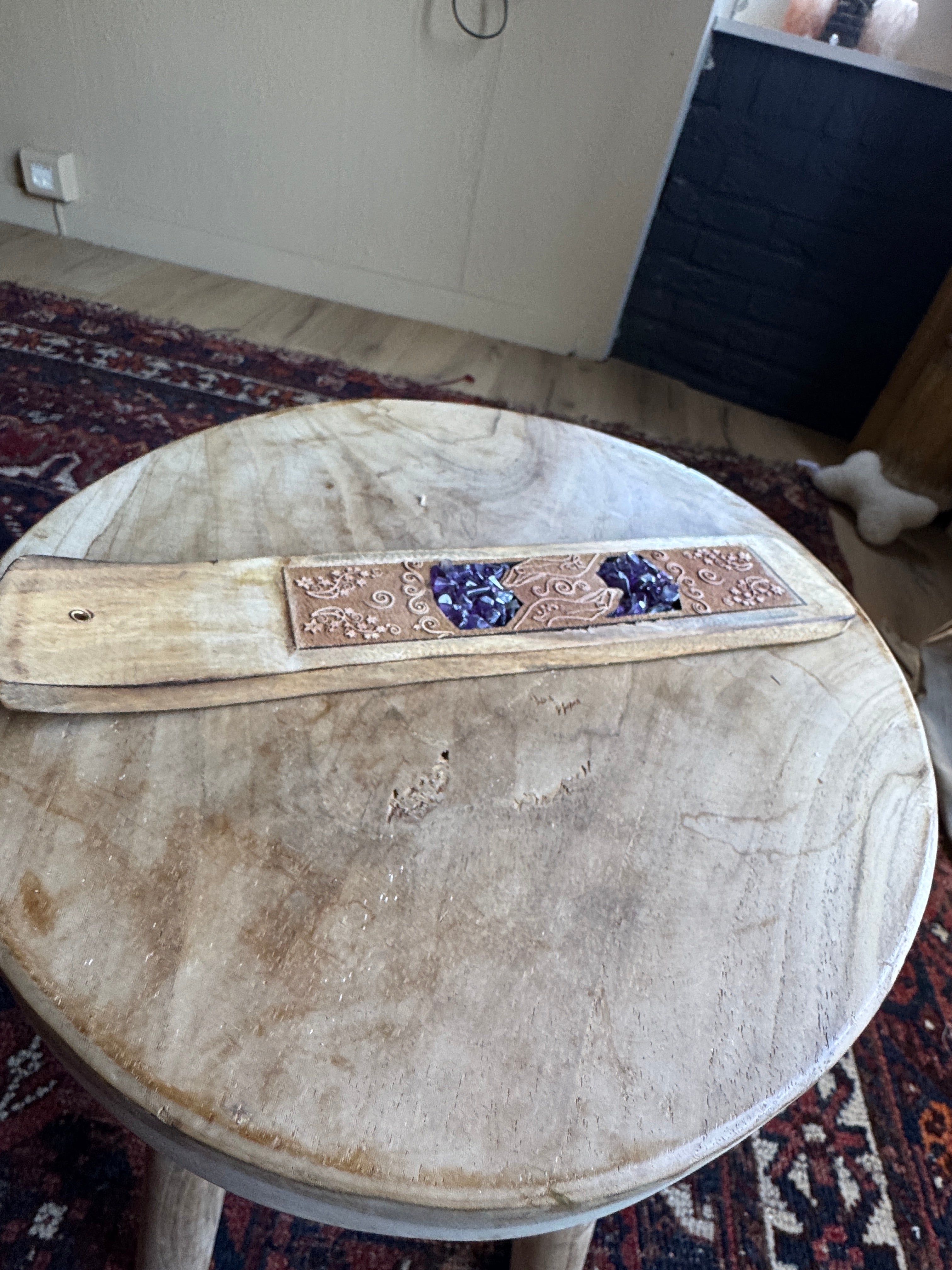 Wierookhouder Healing Hands – Amethist 💜