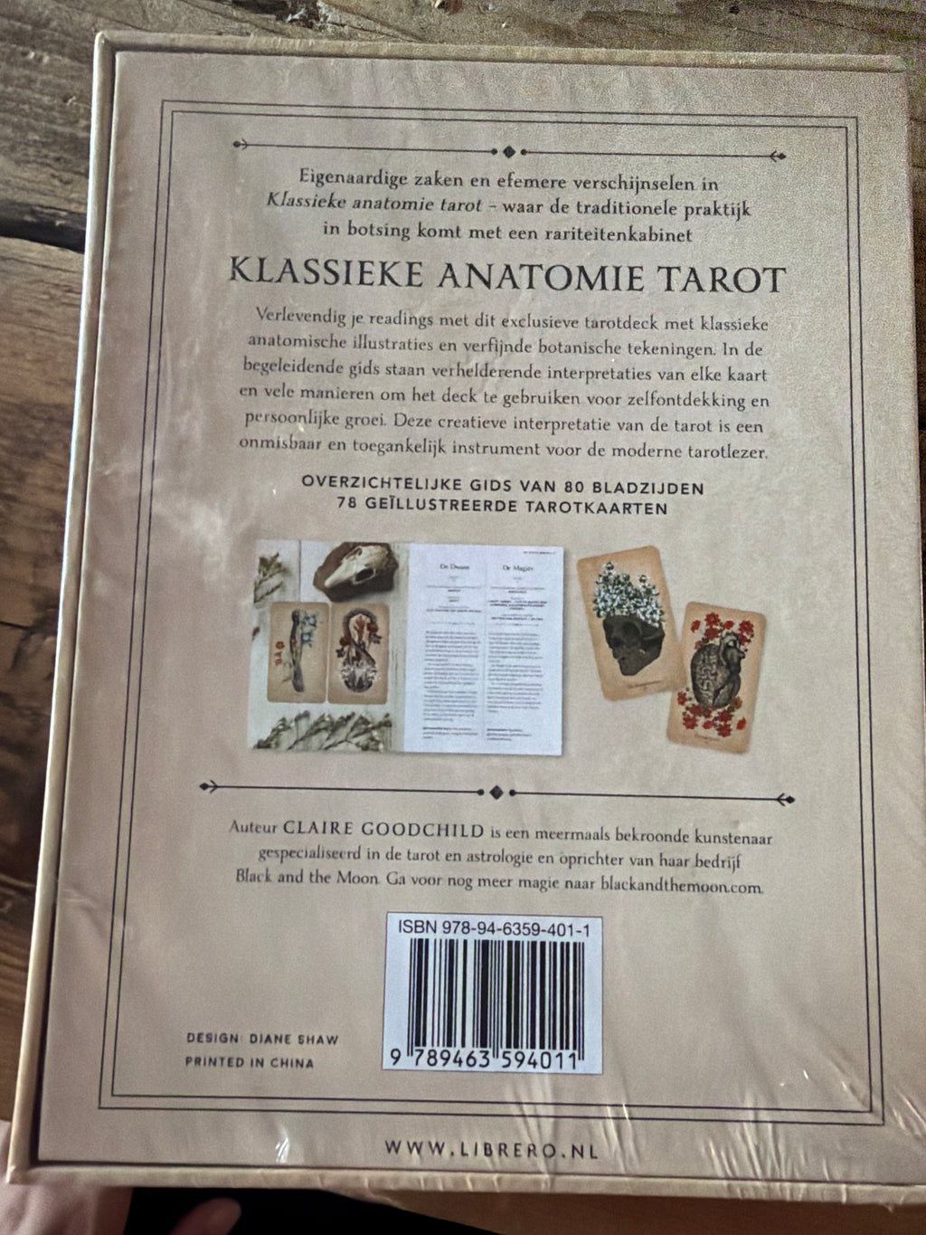 Klassieke anatomie tarot