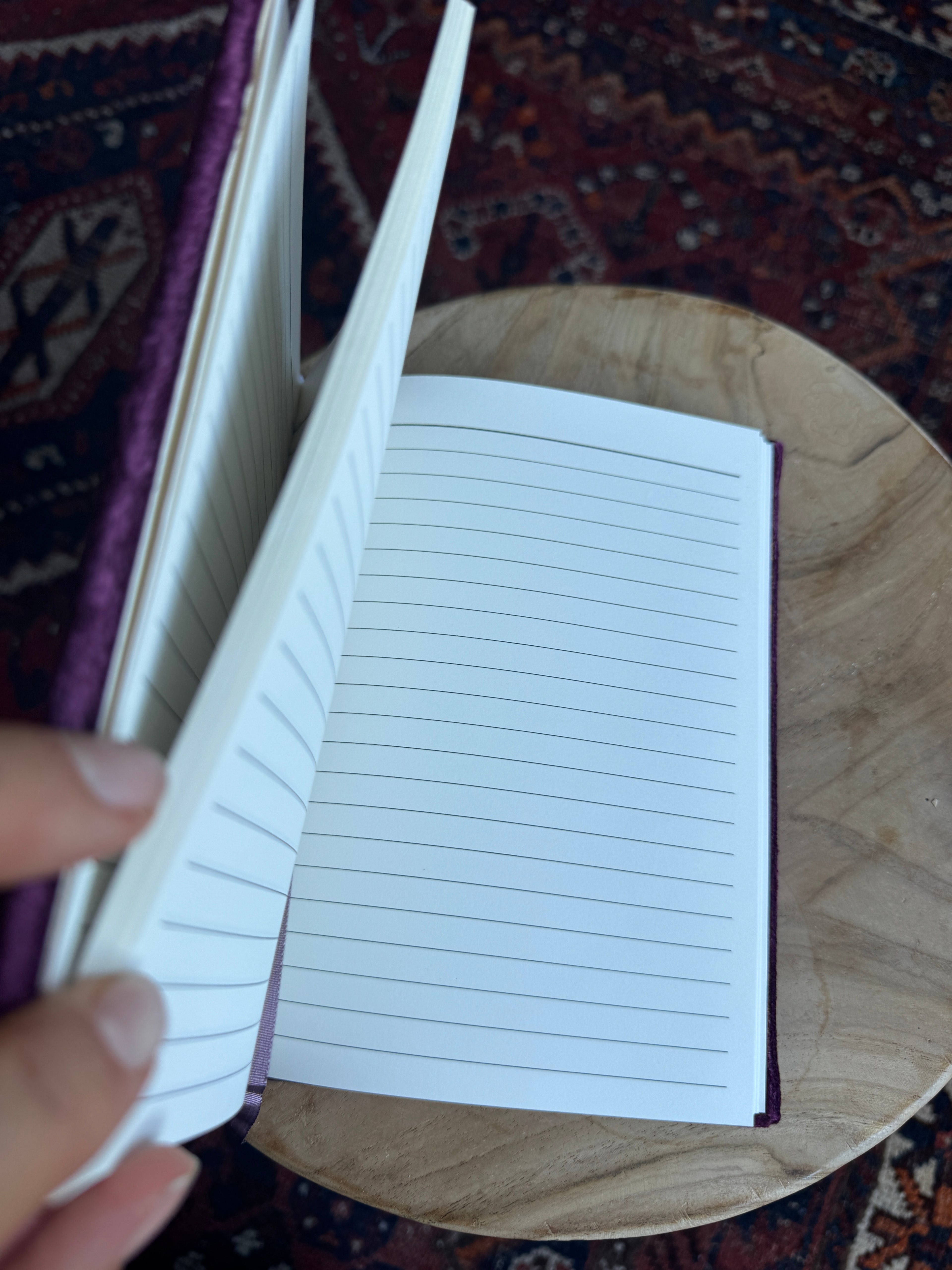 Notitieboek fluweel – Ganesha 💜