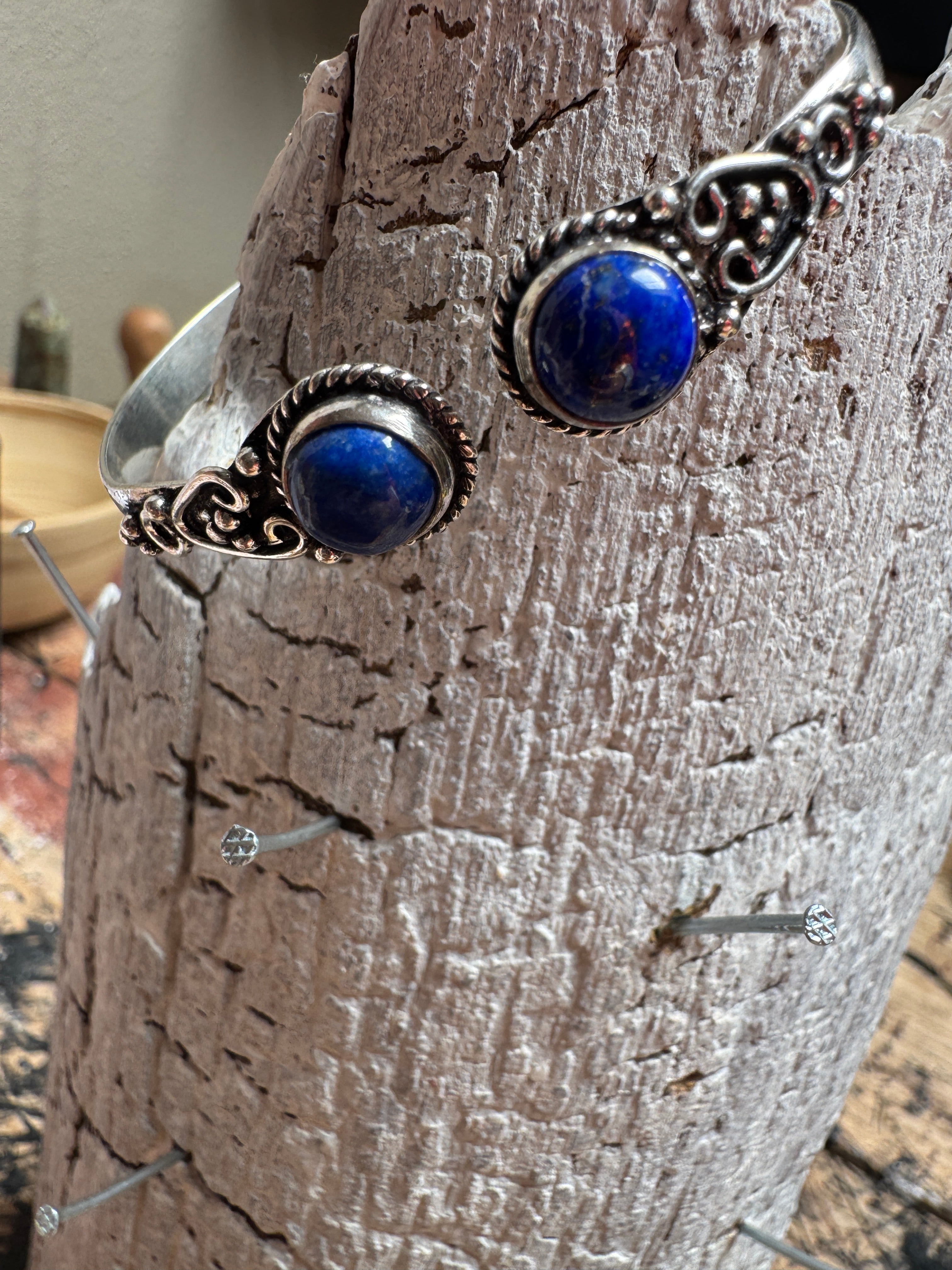 💙 Cuff armband lapis lazuli