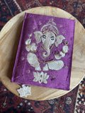 Notitieboek fluweel – Ganesha 💜