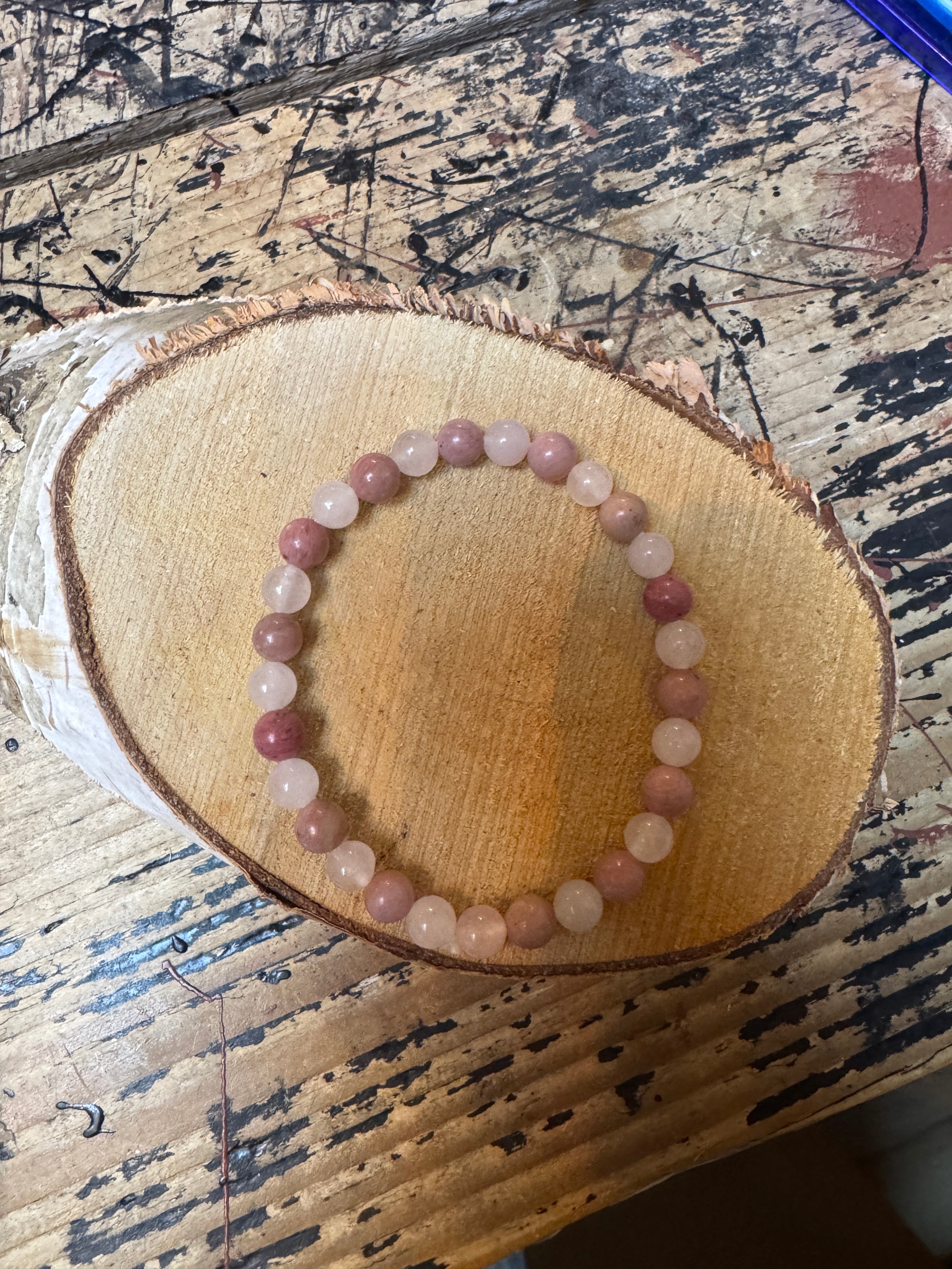 💗 Rozenkwarts & Tuliet armband 💗