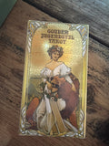 Golden art nouveau tarot